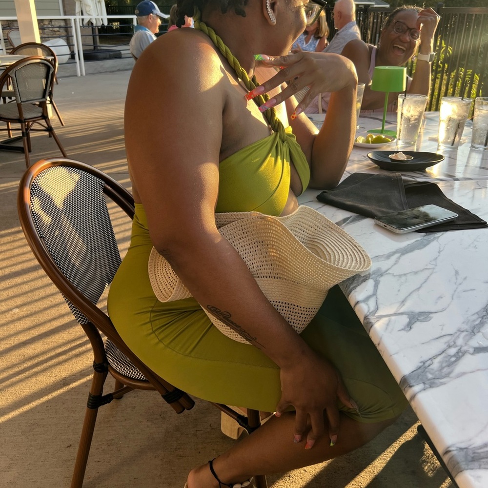 Summer Skies Jumpsuit - Altered Into Capris - Picture 6 of 6